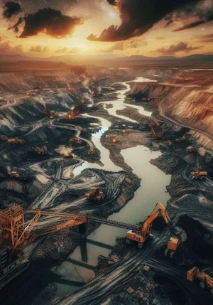 mining waste near Corpus Christi, TX